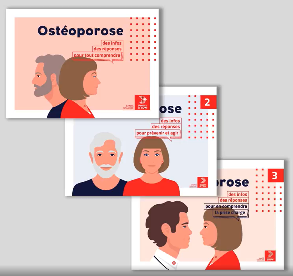 Guides patients « Ostéoporose, des infos, des réponses … » 