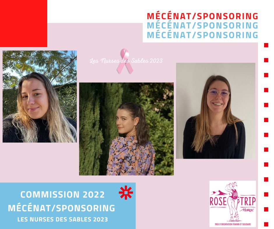 Commission mécénat sponsoring :Rose Trip Maroc